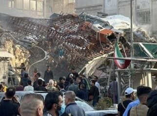 Serangan Israel terhadap Iran di Damaskus, Iran bakal serang balik (dok: AFP)